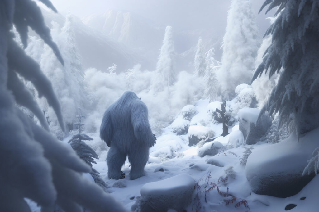 Where do Yetis Exist?Standing picture by @Freepik